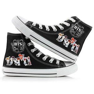 BTS FIGURES HIGH SNEAKER