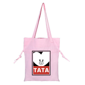 BTS BT21 TATA CLOTH BAG 1