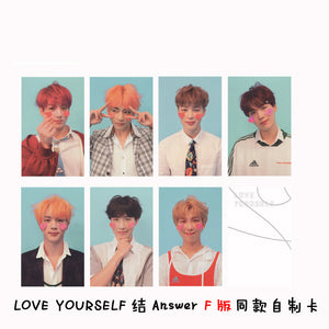 BTS LY ANSWER PHOTOCARDS 2
