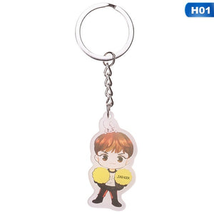 BTS FIGURES KEYCHAIN 3